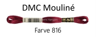 DMC Mouline Amagergarn farve 816